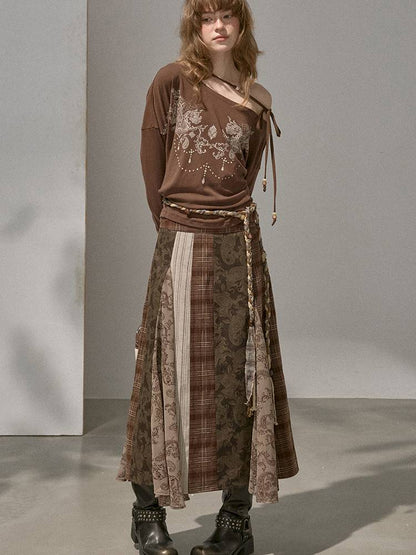 Irregular Patchwork Skirt【s0000014398】