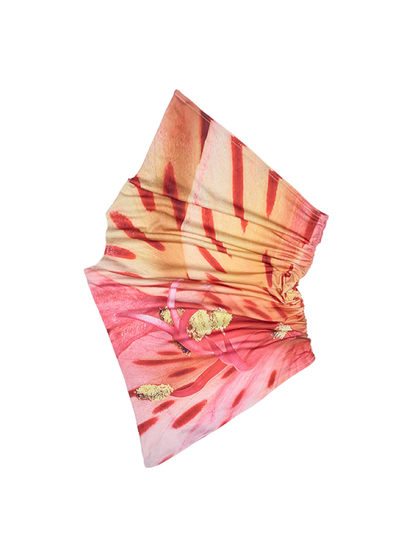 Floral One Shoulder Tank Top【s0000012393】