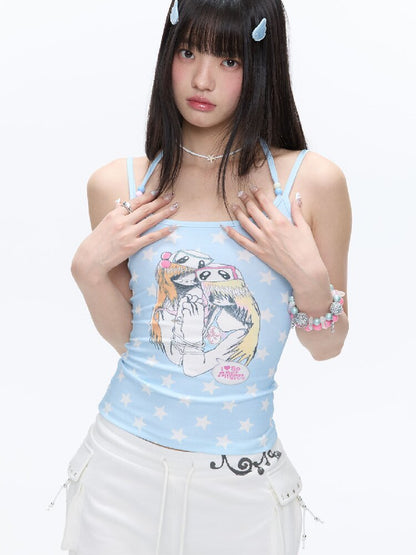 Childlike Beaded Camisole Top【s0000016409】