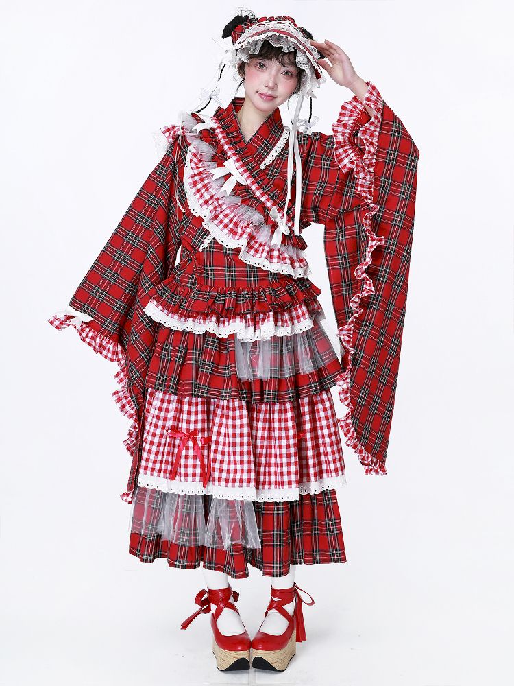 Modified Kimono Skirt【s0000012190】