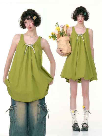 Pod Sleeveless Pocket Dress【s0000013372】