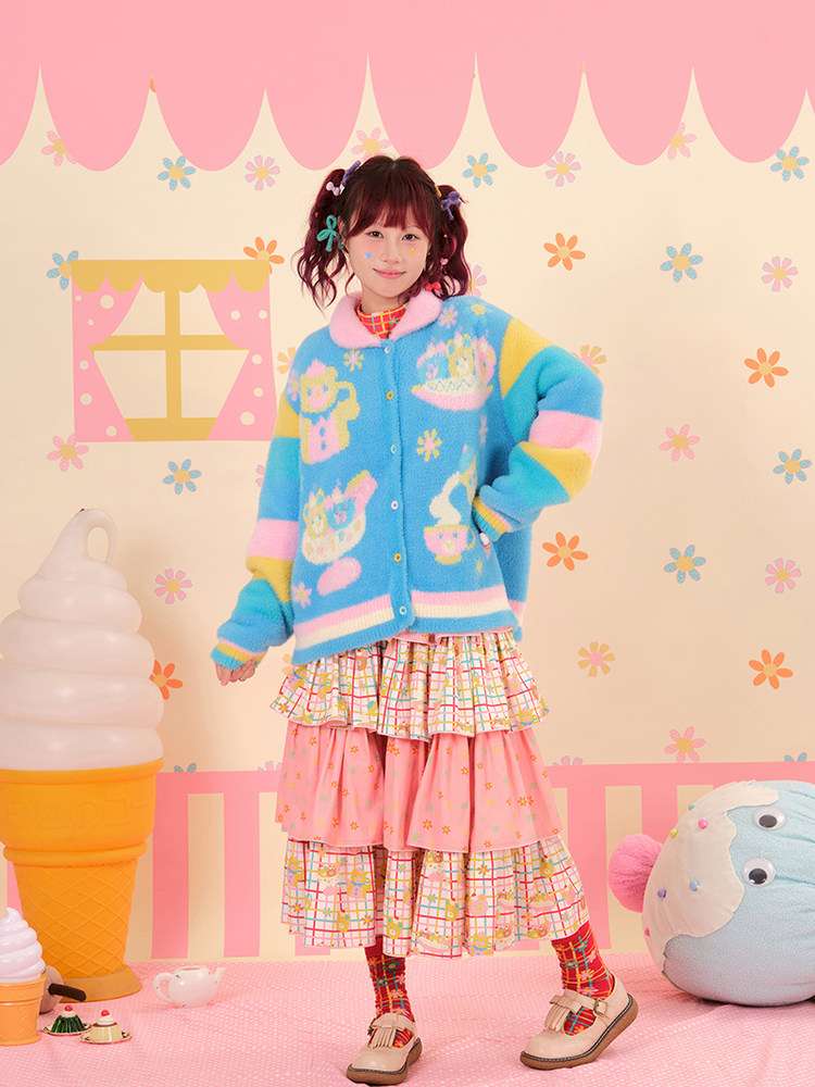Showa Sweets House Mink Knit Cardigan【s0000015166】