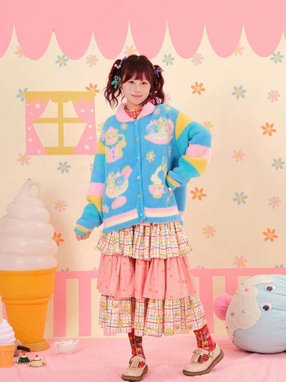 Showa Sweets House Mink Knit Cardigan【s0000015166】