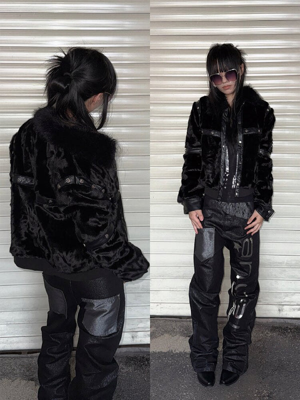 Riveted Embroidery Padded Warm Jacket【s0000019276】