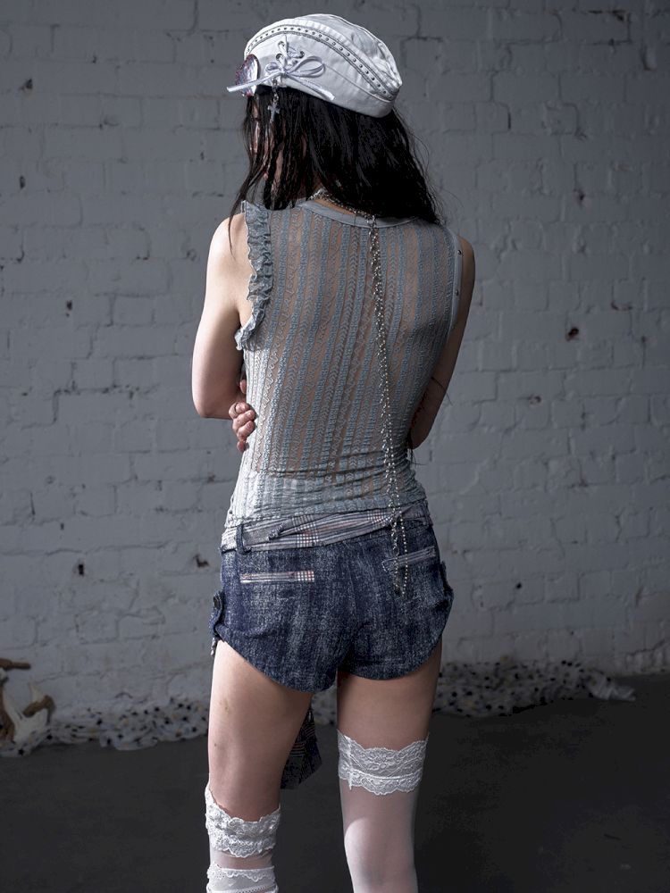 Slim-Fit Low-Waist Hot Girl Hot Pants【s0000012777】