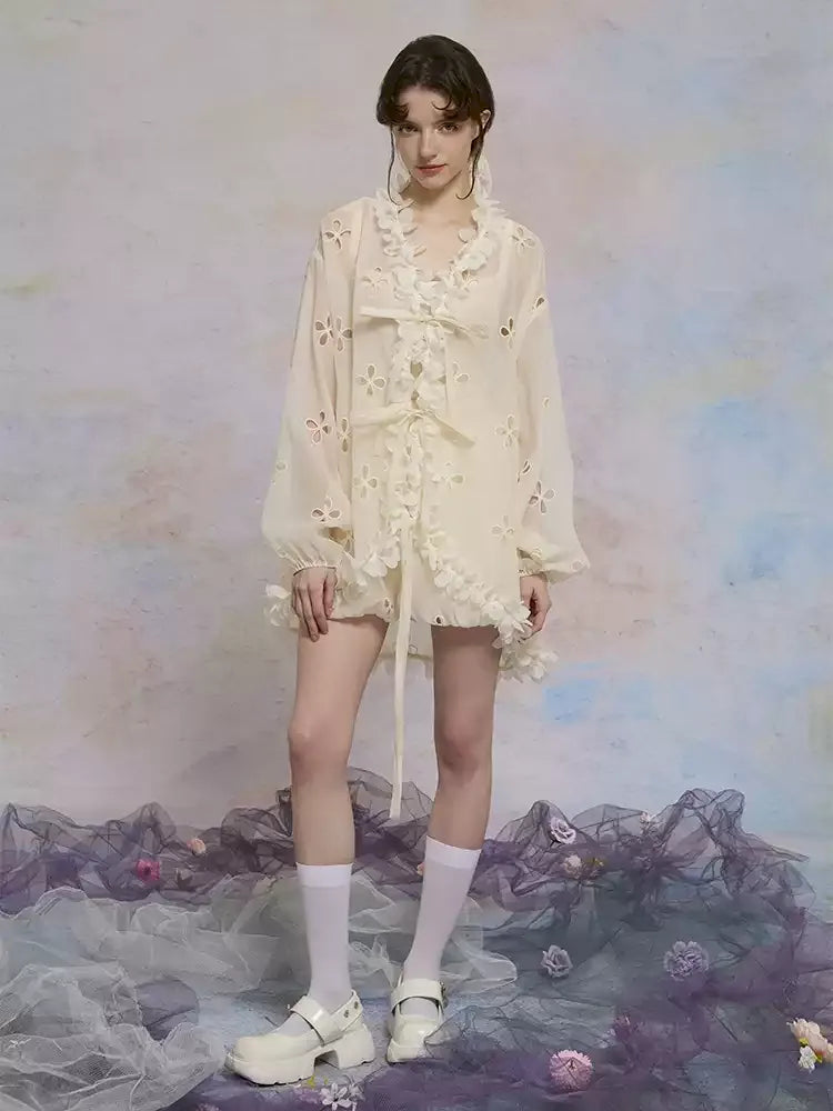 Thin long-sleeved vacation wind sun shirt【s0000013589】