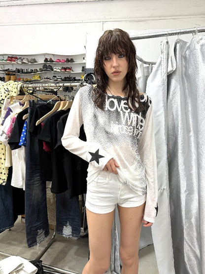 Lyocell Off-Shoulder Long Sleeve【s0000018293】