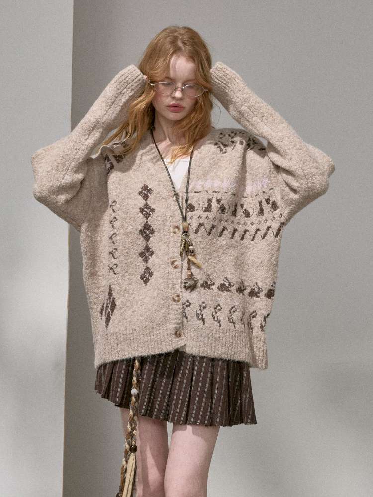 Fair Island Knitted Cardigan【s0000015225】