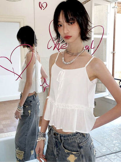 Pure white strapless tops【s0000012956】