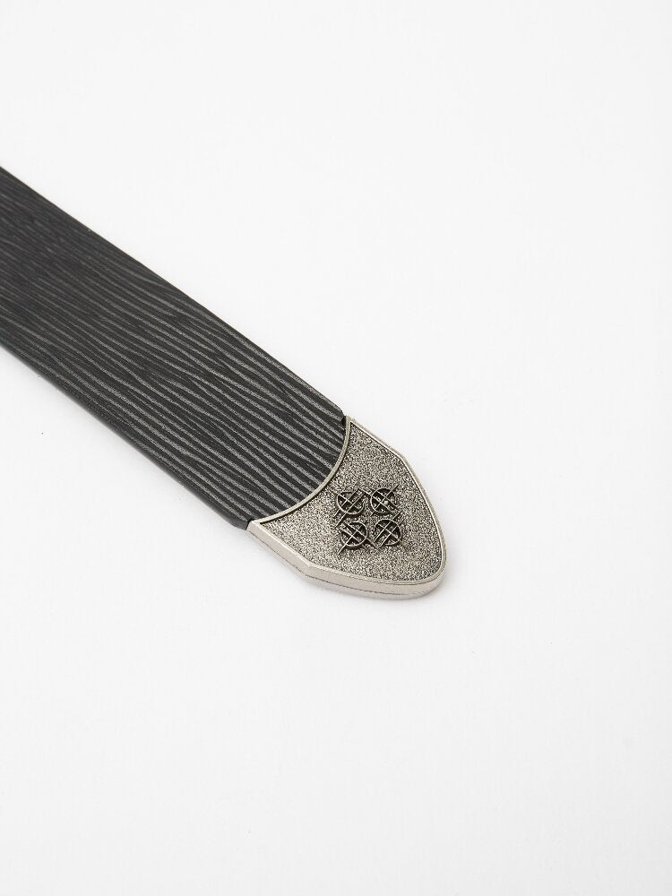 Embossed Leather Niche Belt【s0000018276】
