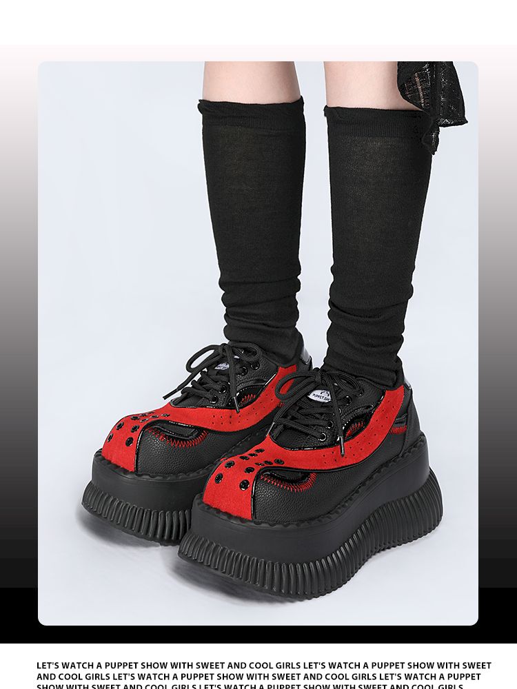 Punk height increase single shoes【s0000013358】