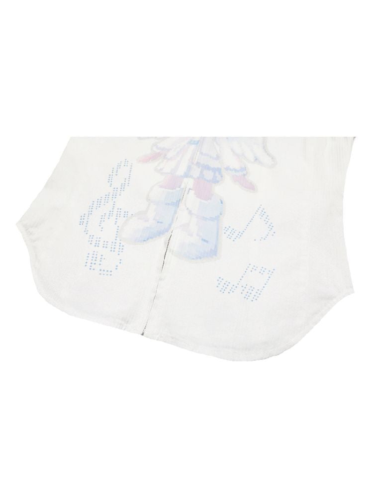 Vertical Stripe Long Sleeve Shirt【s0000012201】