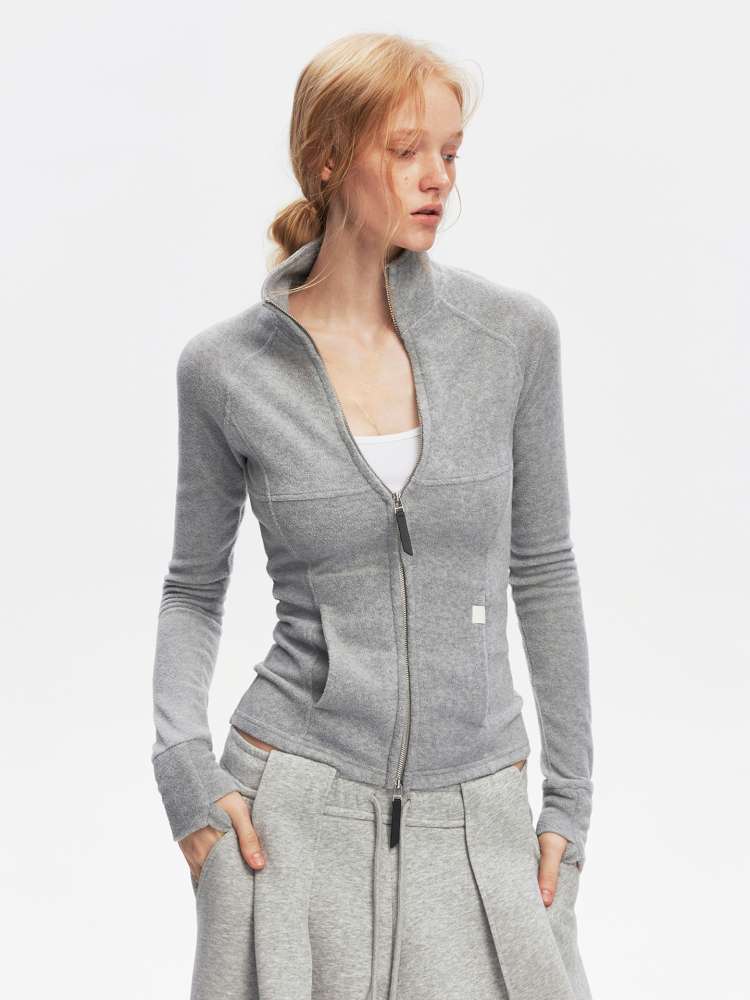 Minimalist Fleece Cycling Slim Jacket【s0000014880】