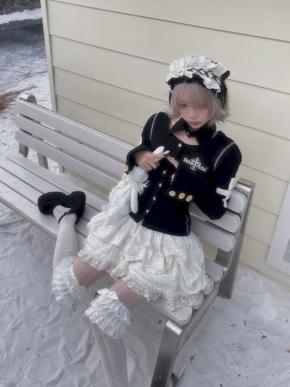 Cinching Short Cardigan T-Shir【s0000011343】