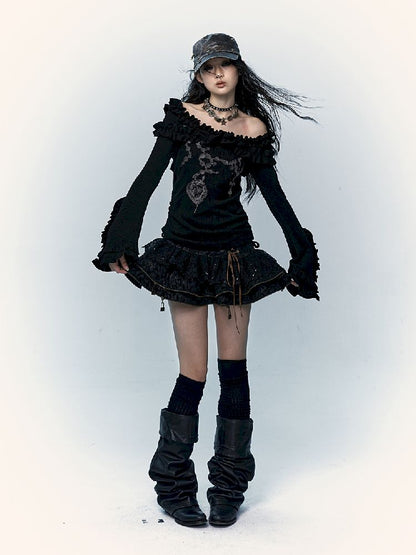 Cake Puff A-Line Skirt【s0000011437】