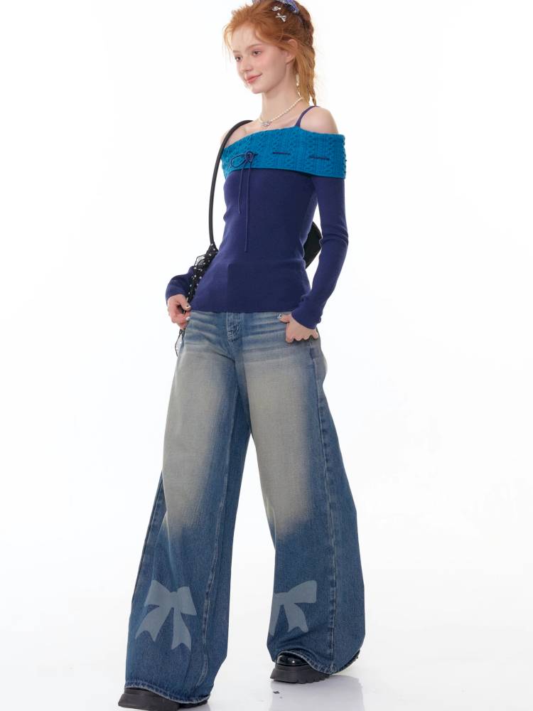 Off-Shoulder Straight-Neck Strapless Fitted Top【s0000014353】