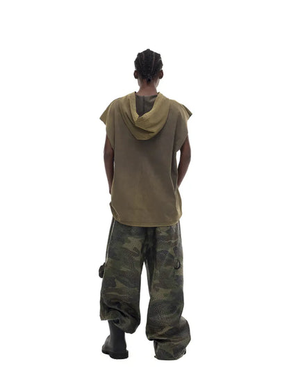 Wasteland Unisex Sleeveless Hoodie【s0000014019】
