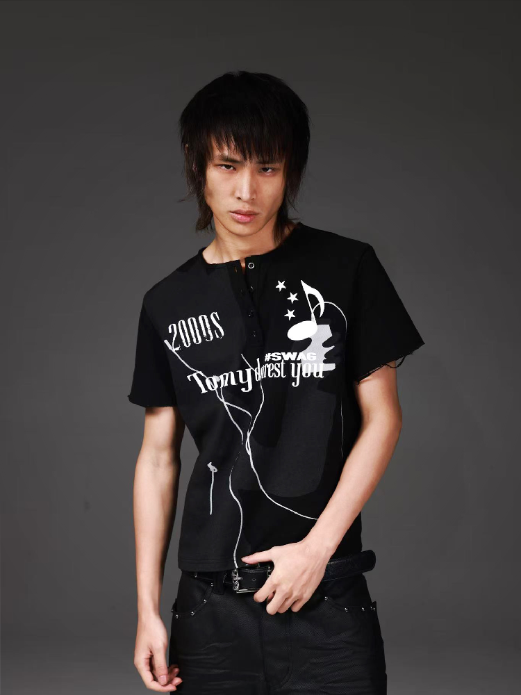 Henry Collar Portrait Slim Polo Tee【s0000018271】