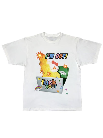 Street Hip Hop Loose T-Shirt【s0000012460】
