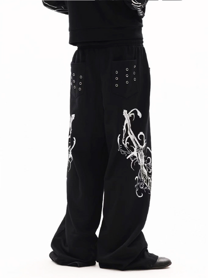 Dark Gothic Longsword Sweatpants【s0000018334】