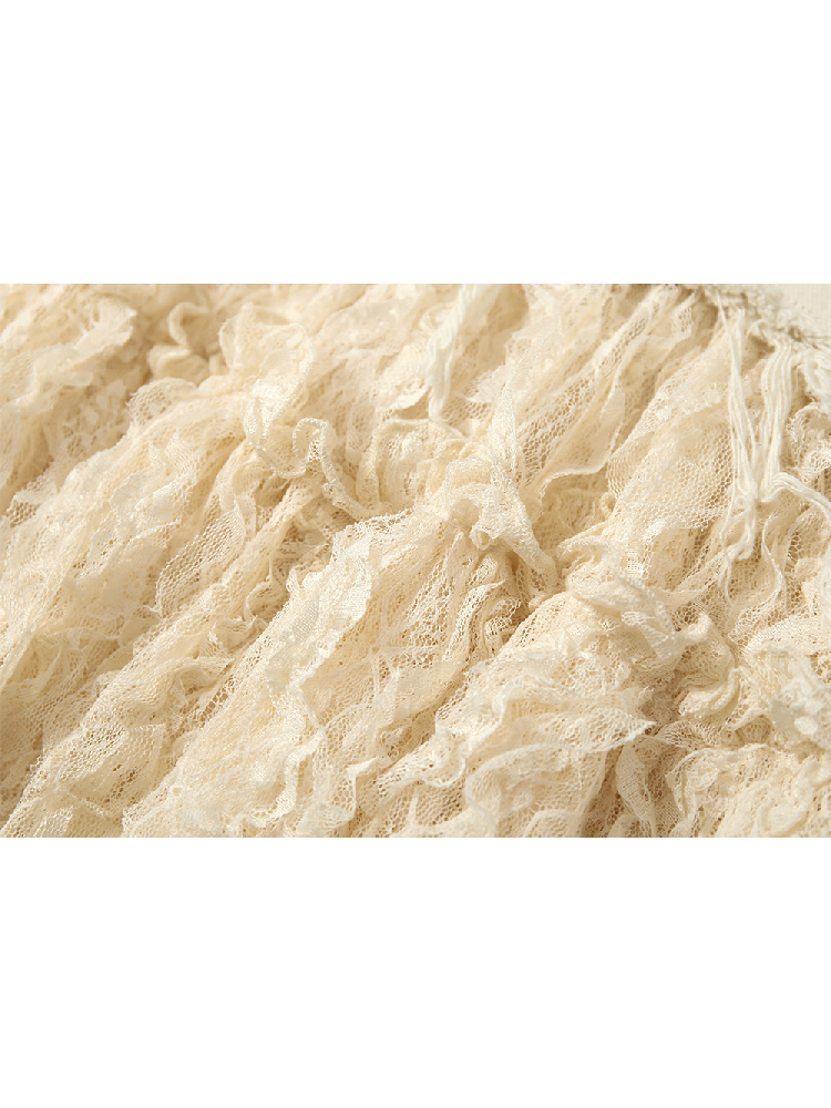 Lace Mesh Half Skirt【s0000011431】