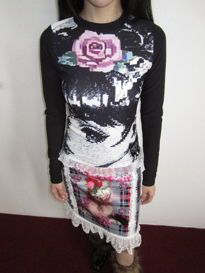 Comic Girl Stretch Fleece Top【s0000018652】