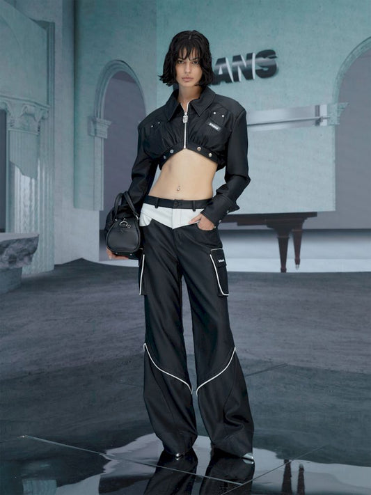 High-en d Deshigne d whileg pan ts [S0000006780]