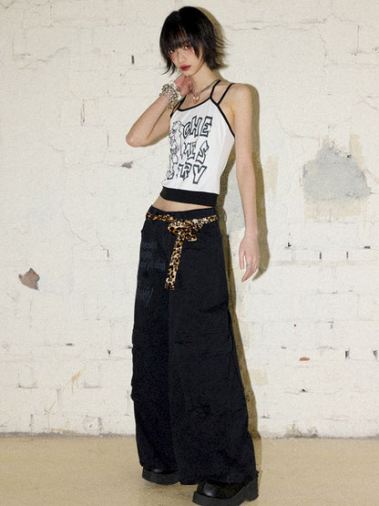 Fake two-piece manga camisole【s0000012425】