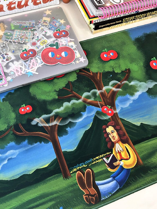 Newton Apple Esports Mouse Pad【s0000019255】