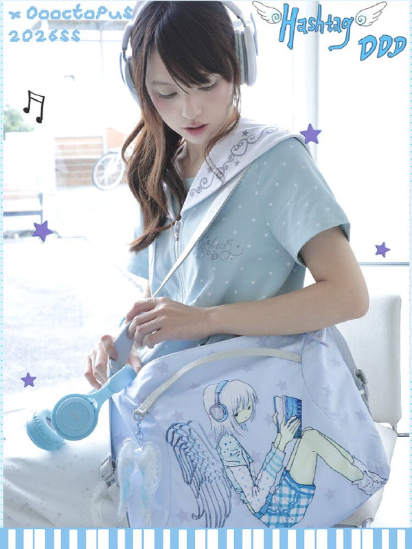Double Sided Angel Star Multifunctional Bag【s0000017480】