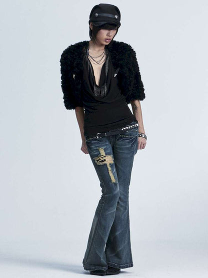 Two-Tone Cotton Slim Camisole【s0000014660】