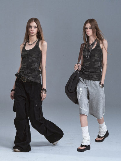 Back Line Camo Slim I-line Vest【s0000016900】
