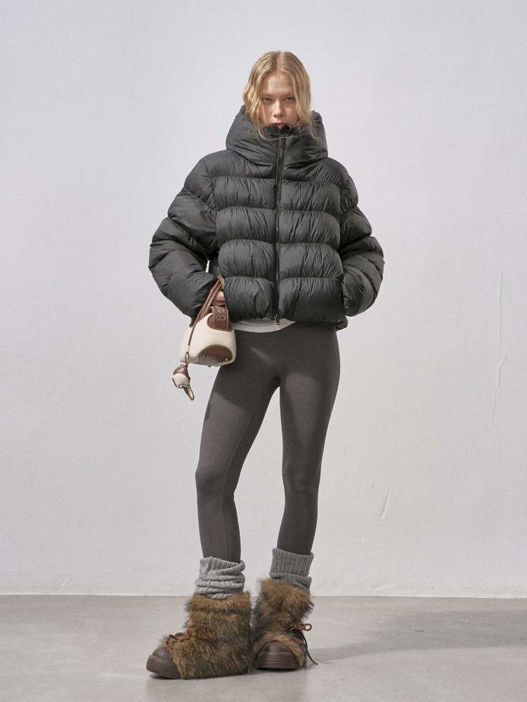 Velvet White Duck Down Jacket【s0000015219】
