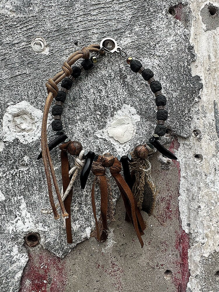 Handmade Wasteland Punk Choker【s0000018891】