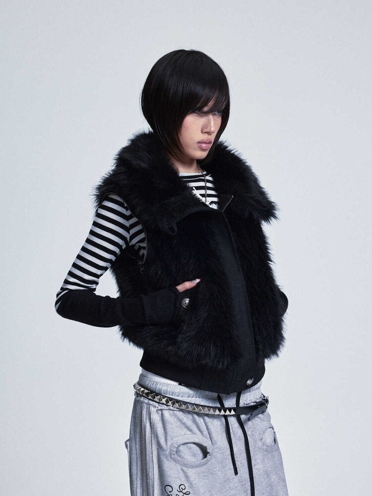 Detachable Diamond Lattice Vest【s0000015558】