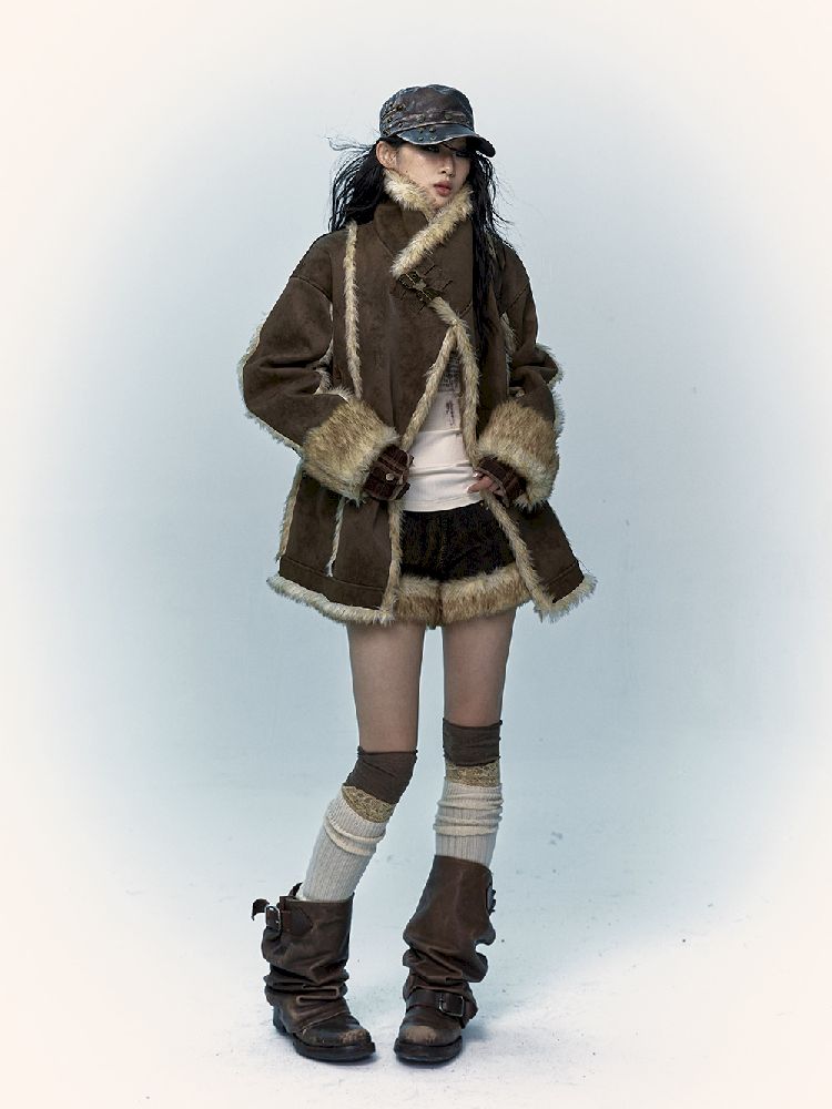 코듀로이 A- 라인 반바지 [S0000011430]