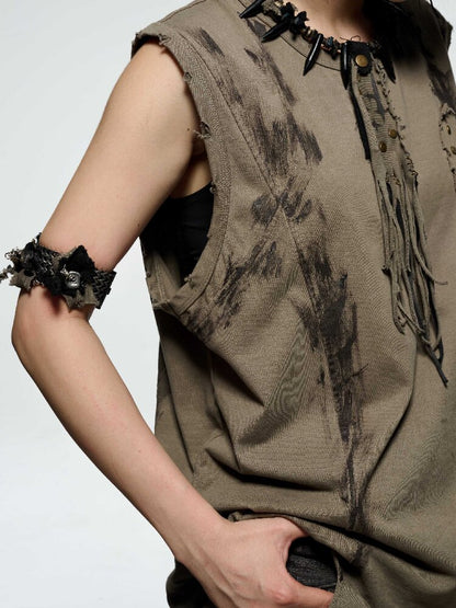 Handmade Neutral Heavywork Bracelet【s0000018851】