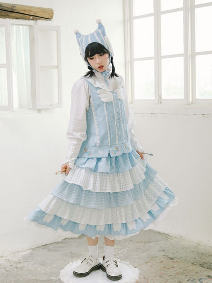 Lolita Cake Half Skirt【s0000010901】