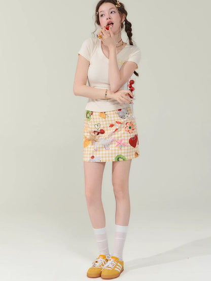 High Waist Slim Half-body Skirt【s0000012226】