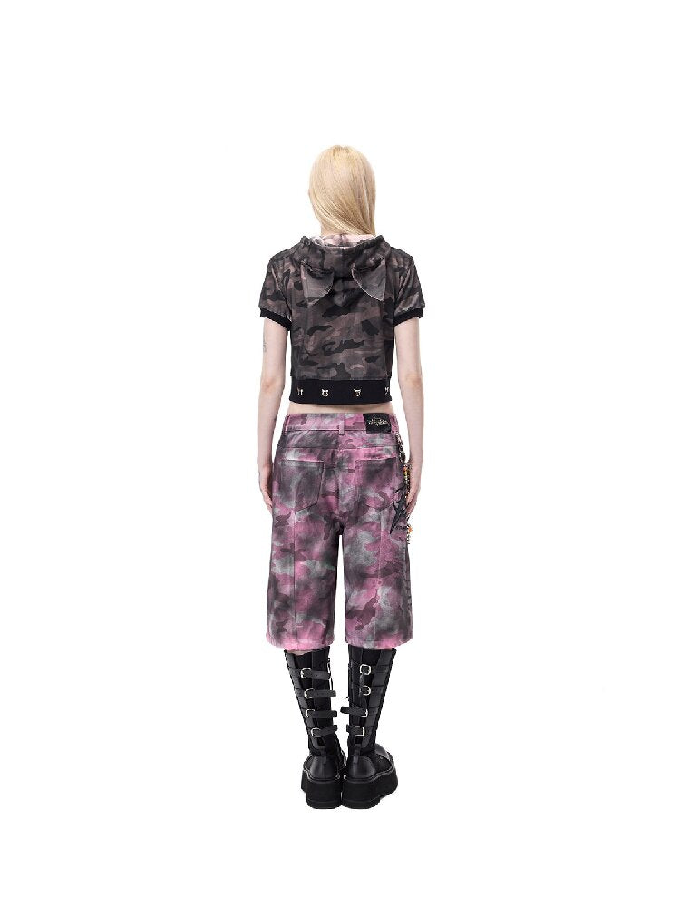 Riveted Coating Camo Wasteland Jeans【s0000017722】