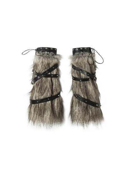 Heavy Duty Fur Pile Leggings [S0000011212]