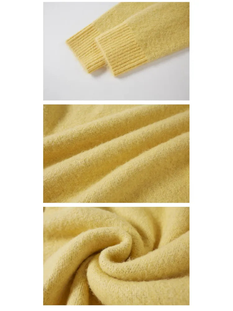 Relaxed-Fit Soft Pullover Knit Sweater【s0000014054】