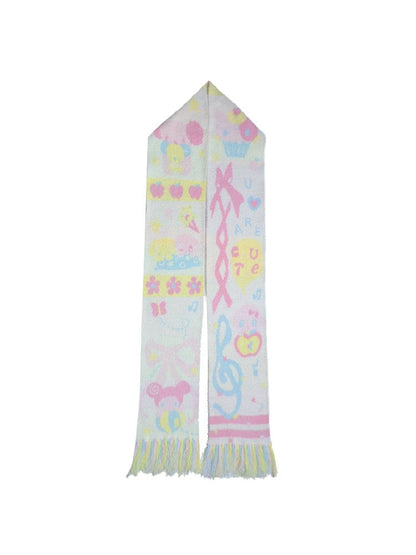 Cute Tassel Sable Scarf【s0000010867】