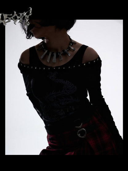 Wasteland Punk Style Clavicle Chain【s0000018849】