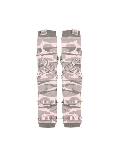 Rivet Embellished Gloves【s0000012184】