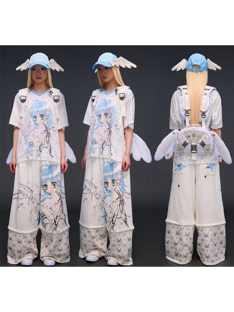Seraphim Girl Raglan Sleeve T-Shirt【s0000017025】