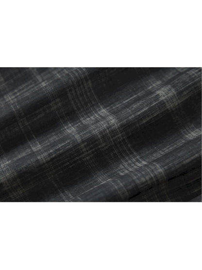 Polka dot plaid sun loose shirt【s0000012622】