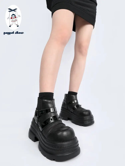 Chunky Sole Short Boots【s0000014185】