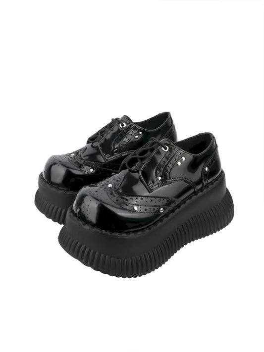 Sweet & Edgy Girls' Chunky Sole Sneakers【s0000014179】