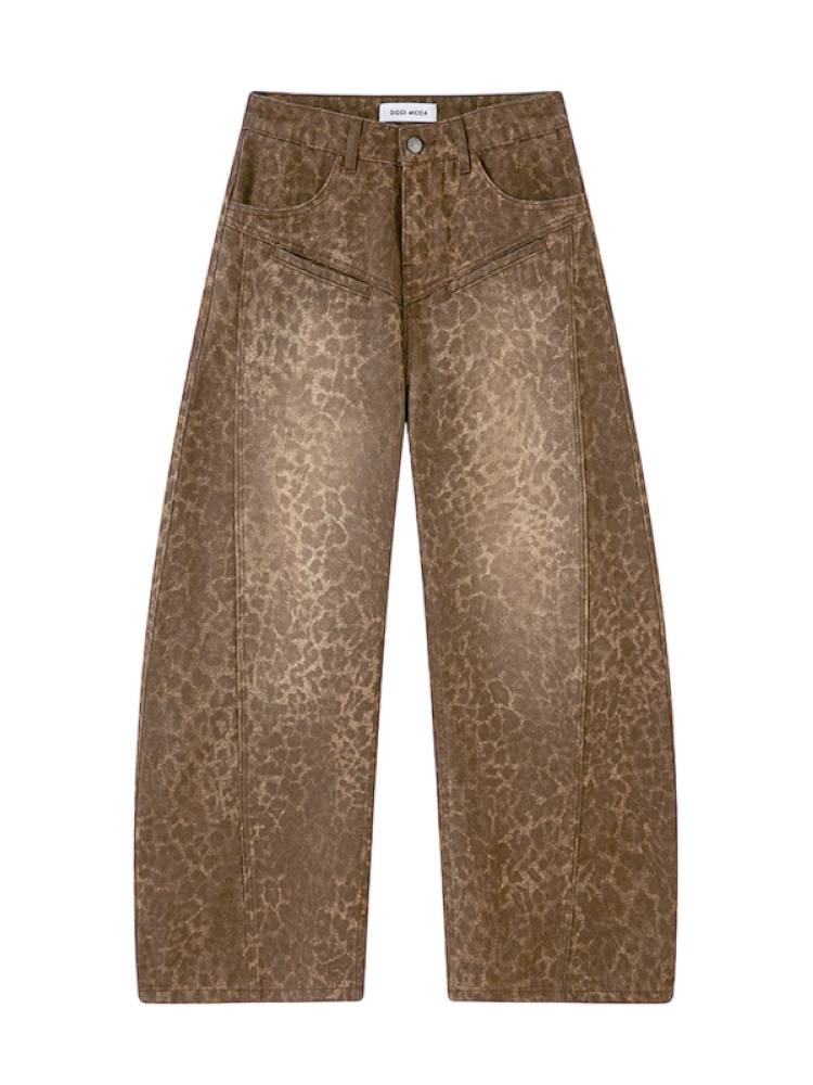 Straight-Leg Wide-Leg Jeans【s0000014389】